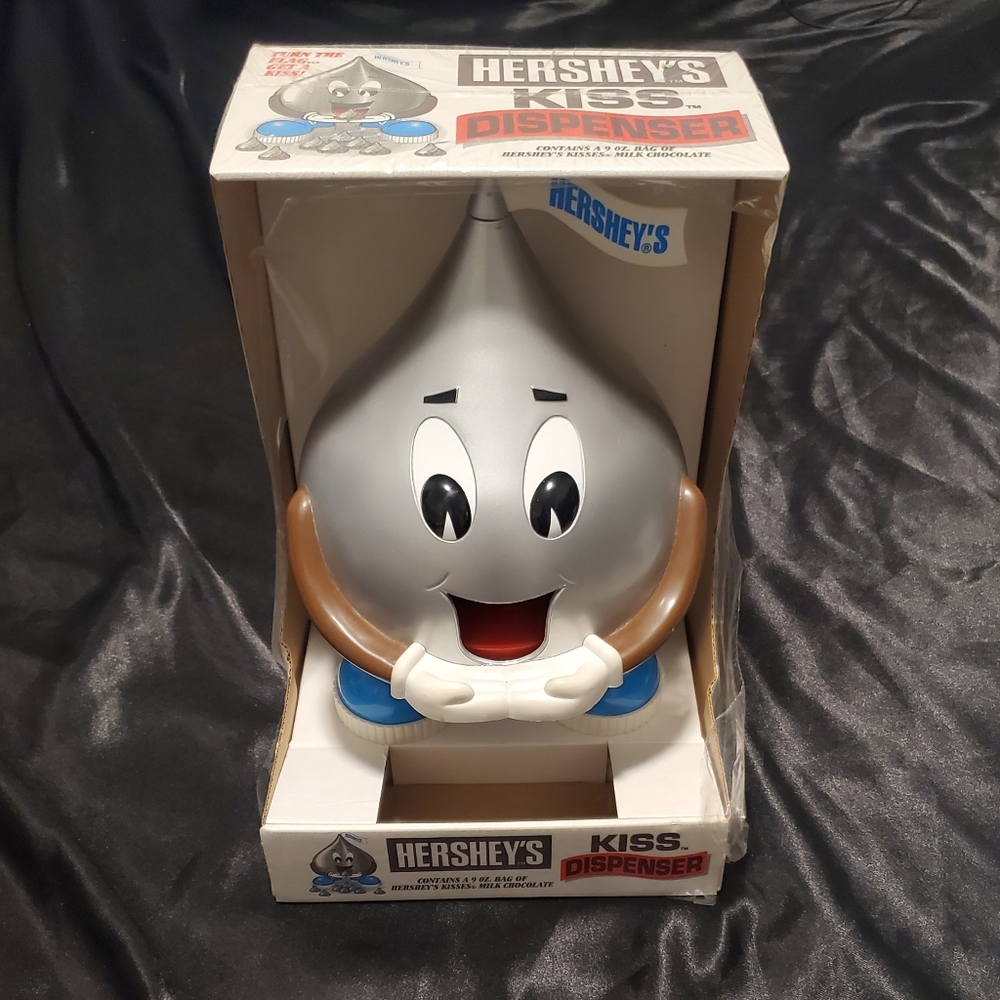 1995 Silver Hershey Kiss Dispenser